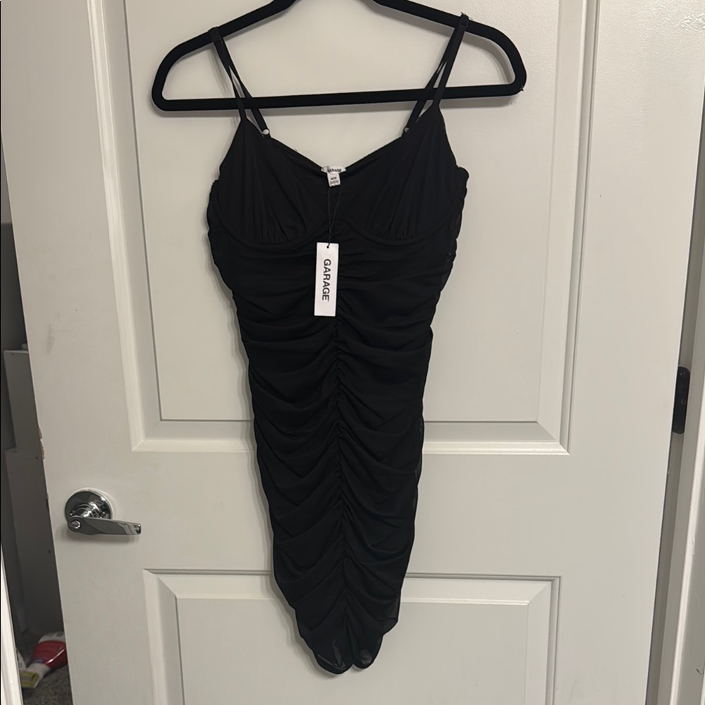 Garage Black Mini Dress